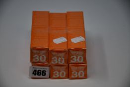 Six as new Dr Russo Once A Day sun protection invisible face gels SPF 30 (30ml).