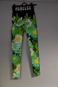 A pair of as new Moncler Richard Quinn leggings (S - RRP £380).