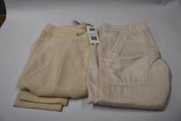 A pair of Marc Cain collection trousers (Size N1?) and a pair of Marc Cain sports trousers (Size