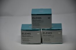 Four boxed as new Elemis Pro-Collagen Marine Cream SPF30 (50ml).