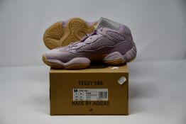 A pair of as new Adidas Yeezy 500 (UK 8.5).