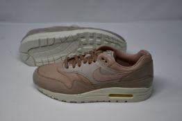 A pair of as new Nike Air Max 1 Pinnacle trainers (UK 7).