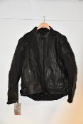 An as new Leather Teknik armour motorcycle jacket (3XL).