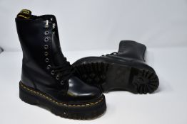 A pair of as new Dr Martens Jadon Hi boots (UK 5).