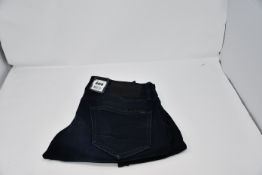 Two pairs of as new G Star Raw 3301 slim jeans (33/30 and 36/30 - RRP £110 each).