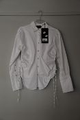 An as new The Kooples Sateen Popeline blouse (Size 1 - RRP £178).