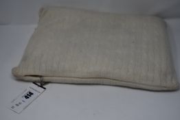 An as new Ralph Lauren cable Cashmere cream travel set.