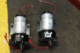 Two Elga Veolia recirculation water pumps.