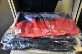 An as new Mountain Warehouse Glover textured softshell jacket (XS/TP - RRP £80) together with two