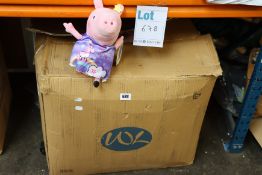 Forty eight as new eOne Peppa Pig plush toys.