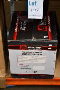 One boxed as new Warrior Pro Series scaffold hoist 500kg (110V).