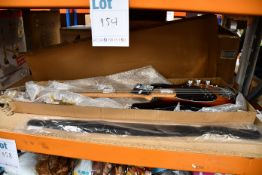 One boxed Harley Benton MB-5 SB Deluxe Series five string bass guitar (This item is as new but has