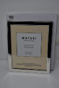 Six boxed as new Maturi Home Decor silver plated photo frame (8x10 inch - 20x25 cm).