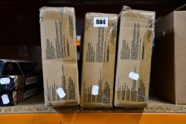 Six boxed as new Rubbermaid Hygen 22