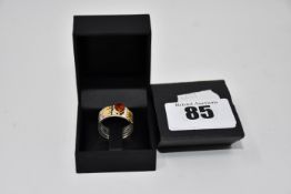 Two boxed as new Paula Bolton Hoffman Inspirations Rings size Q (RPS9910AMB).