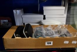 Nine pairs of assorted as new Cocoa Mint sunglasses/glass frames together with two pairs of