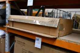 One boxed Celsi Pro Flame electric fire (220-240 volt).