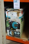 One boxed Gardena wall-mounted automatic hose box 35m 8024 (Viewing advised, item may be slightly