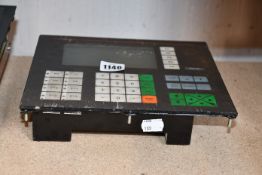 A pre-owned Beijer Electronics MAC 90 HMI Operator Panel (Sold for spares or repair).