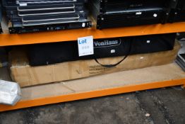 An as new All Seasons gazebo in cream (3 x 4.5M) together with a VonHaus pre-owned popup gazebo (