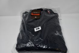 An as new Oscar Jacobson Orson half zip sweater (M).