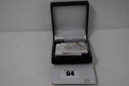 Three pairs of boxed as new Paula Bolton Bauhaus pendants (9917/2).