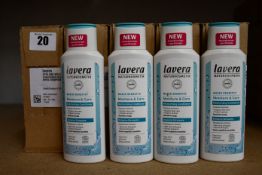 A large quantity of Lavera Moisture & Care conditioner (Approximately 40 x 200ml).