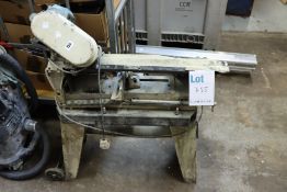 A pre-owned Axminster metal cutting bandsaw (Model MB115).