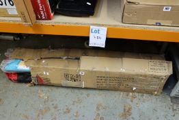 One ABC Canopy pop-up gazebo with walls.