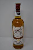 Six Dewar's true Scotch White Label blended scotch whisky (700ml) (Over 18s only).