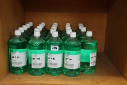 A quantity of Mettler Toledo pH 7.00 buffer solution (Approximately 20 x 1000ml).