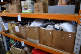 Five boxes of assorted miscellaneous items to include toys, tools, household and related items.