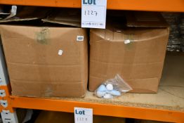 A large quantity of facial cleanse brushes.