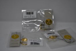 A quantity of Orelia London clean metal oval signet rings S/M (Approximately 50).