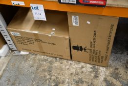 Two boxed as new Zico mesh chairs (Chair colour: white).