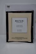 Six boxed as new Maturi Home Decor silver plated photo frame (8x10 inch - 20x25 cm).