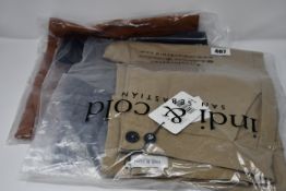 Three pairs of women's as new Indi & Cold Pantalon trousers (All 38).