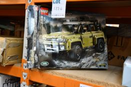 One boxed LegoTechnic 42110 Land Rover Defender.