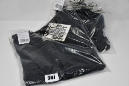 Eleven ladies as new The Ragged Priest Clone Tops in black (XS, S, M, L).