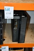 A pre-owned Dell Precision 5820 Desktop Tower Workstation (Serial: 7XFS4W2) (Hard drive removed,