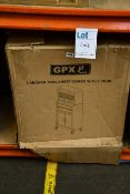 One boxed GPX Tools 6 drawer tool chest combo with two doors.