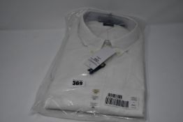 Two as new Ralph Lauren white shirts (XL, XXL - RRP £65 each).