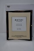 Six boxed as new Maturi Home Decor silver plated photo frame (8x10 inch - 20x25 cm).
