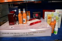 A quantity of miscellaneous fragrances and cosmetics to include one boxed as new Too Faced