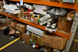 A quantity of miscellaneous electrical related items.