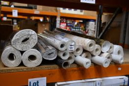 A quantity of miscellaneous wallpaper.