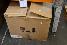 One boxed Cooper mid century office desk chair (Colour: bronze).