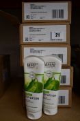 A quantity of Lavera body lotion in organic lime (36 x 200ml).