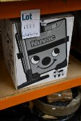 One boxed as new Nuvac VNP vacuum cleaner (Colour: grey).