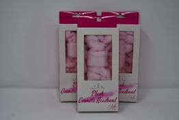 Twenty four boxed as new Joelle Plush Cosmetic Headbands.